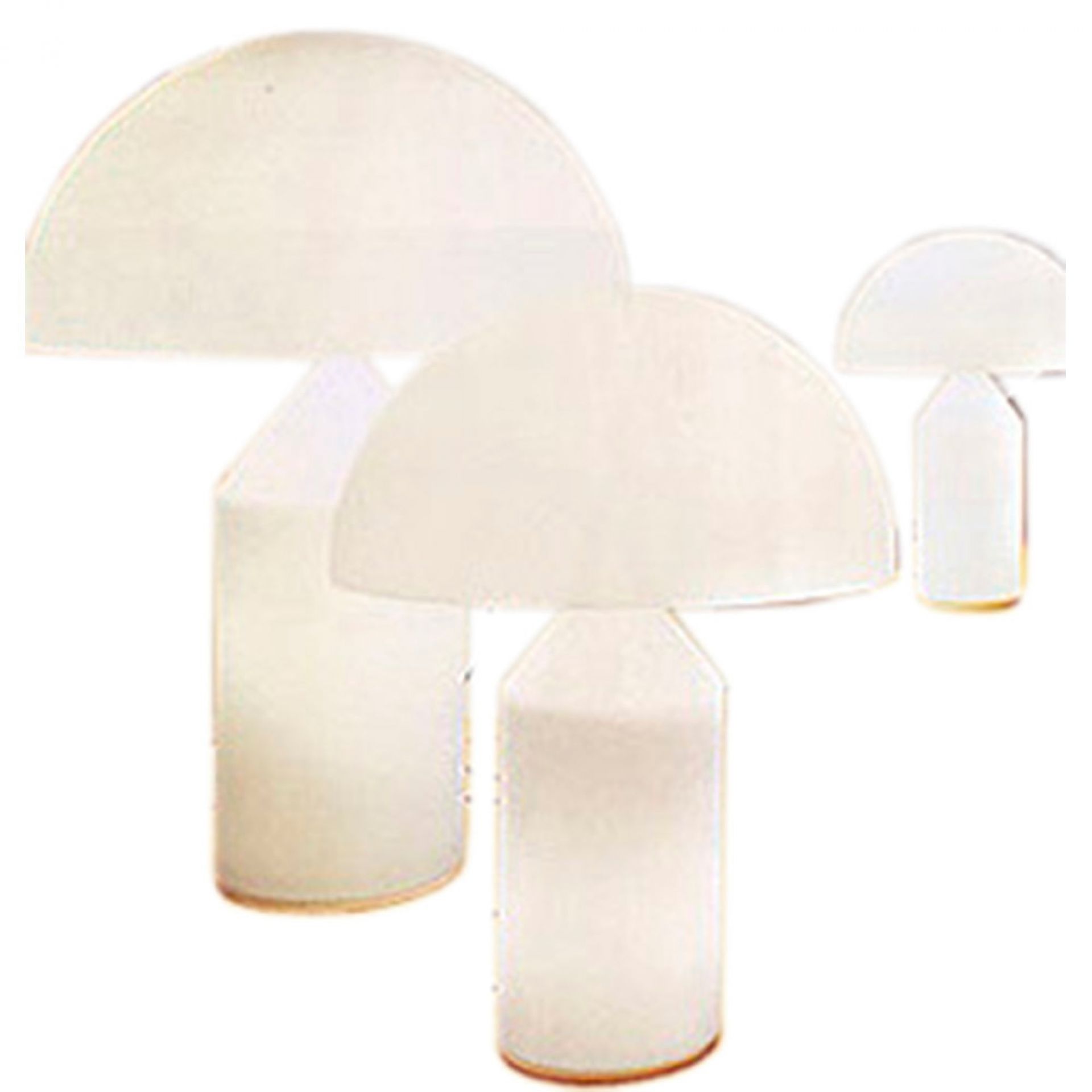 Atollo Table Lamp Murano Glass Oluce